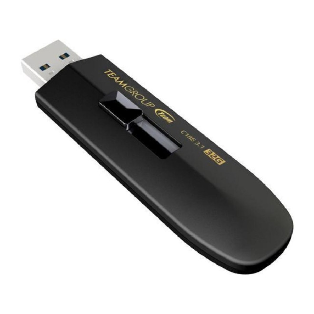 USB флеш накопичувач Team 32GB C186 Black USB 3.0 (TC186332GB01) 98_98.jpg