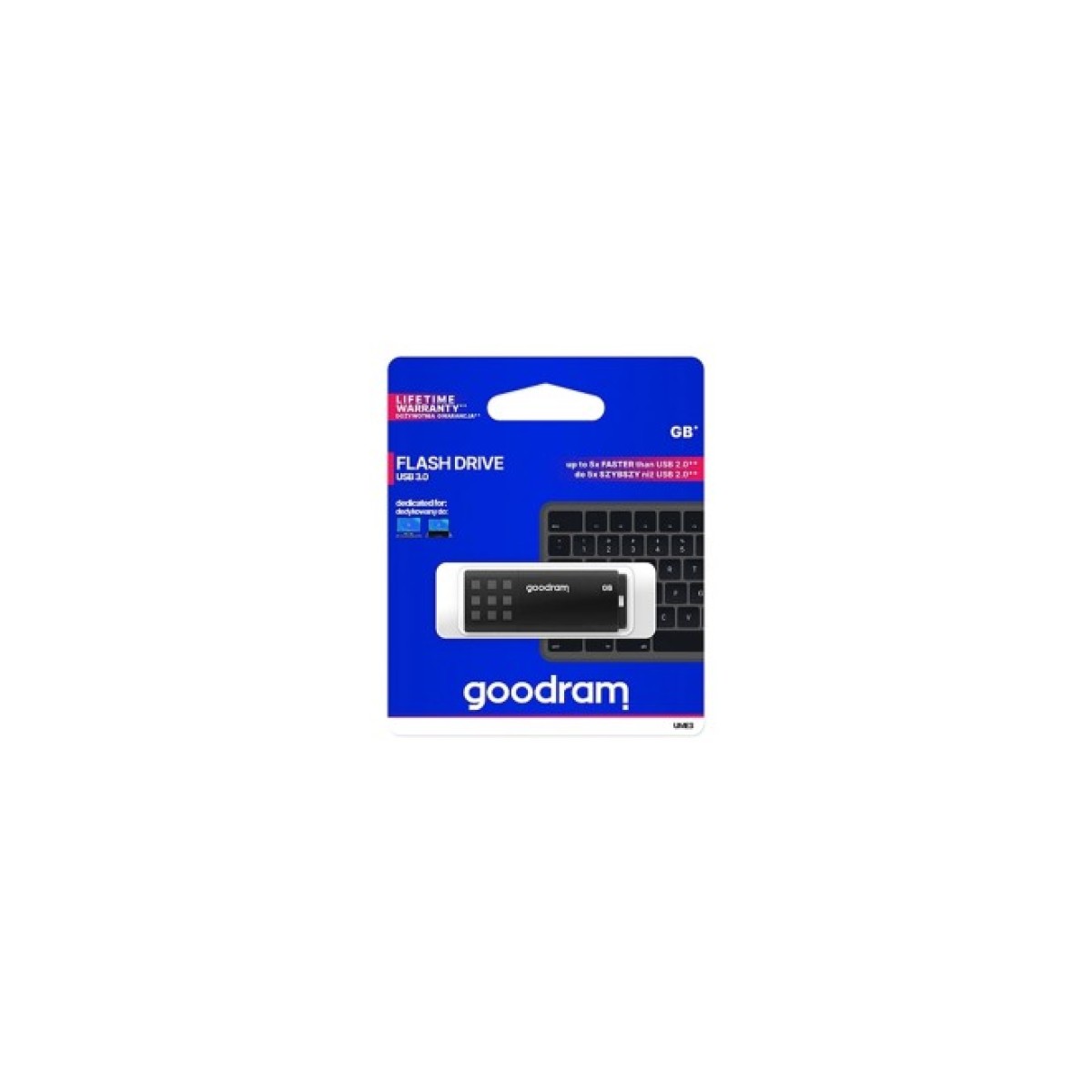 USB флеш накопичувач Goodram 16GB UME3 Black USB 3.0 (UME3-0160K0R11) 98_98.jpg - фото 3
