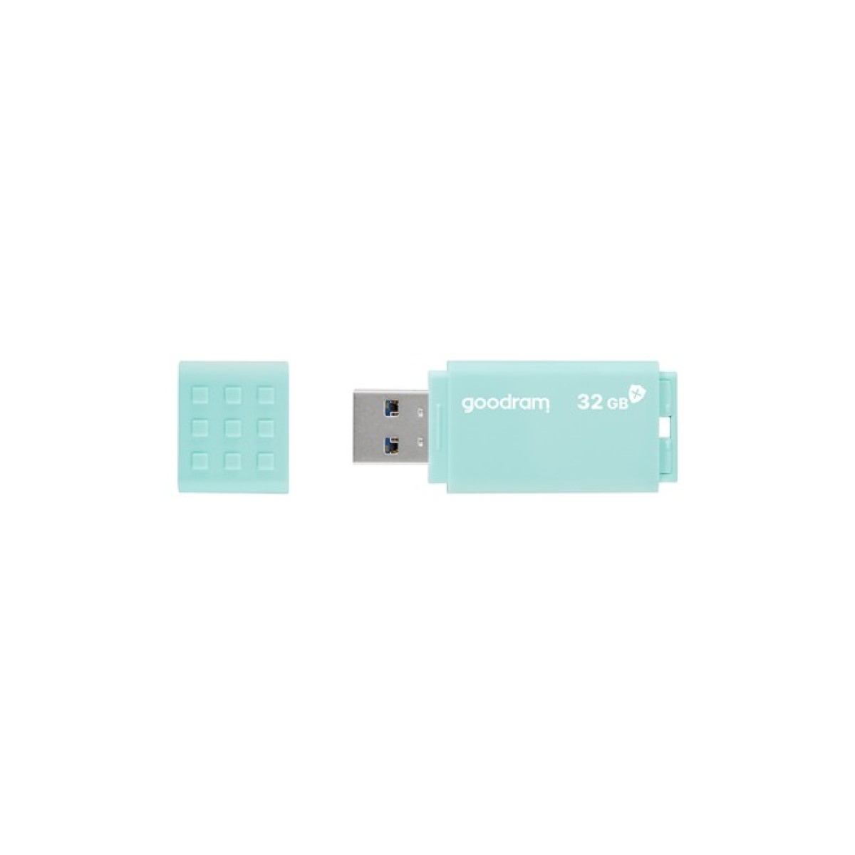 USB флеш накопичувач Goodram 32GB UME3 Care Green USB 3.2 (UME3-0320CRR11) 98_98.jpg - фото 2