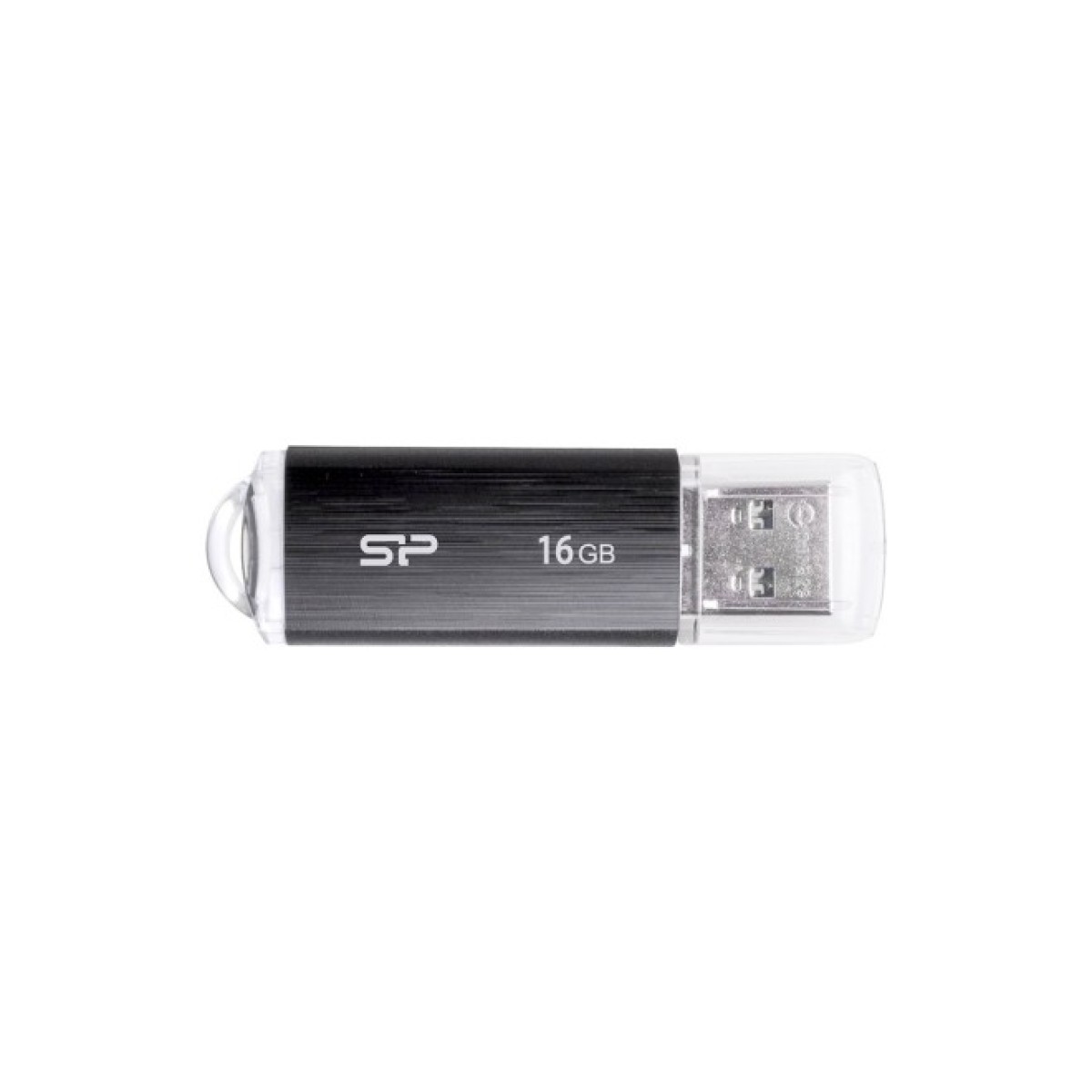 USB флеш накопитель Silicon Power 16GB Ultima U02 Black USB 2.0 (SP016GBUF2U02V1K) 256_256.jpg