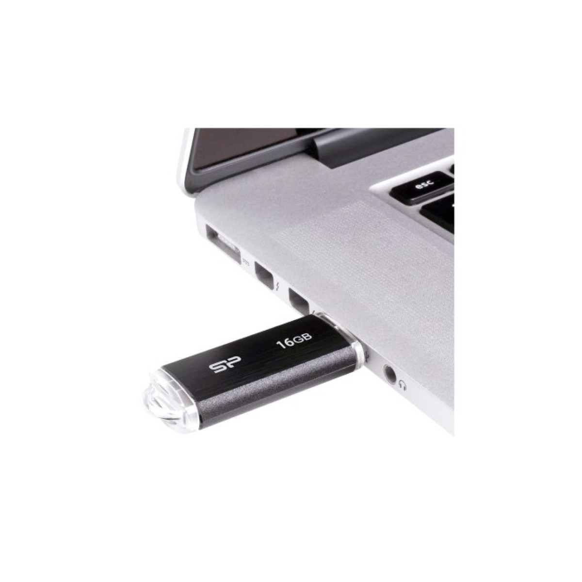 USB флеш накопитель Silicon Power 16GB Ultima U02 Black USB 2.0 (SP016GBUF2U02V1K) 98_98.jpg - фото 3