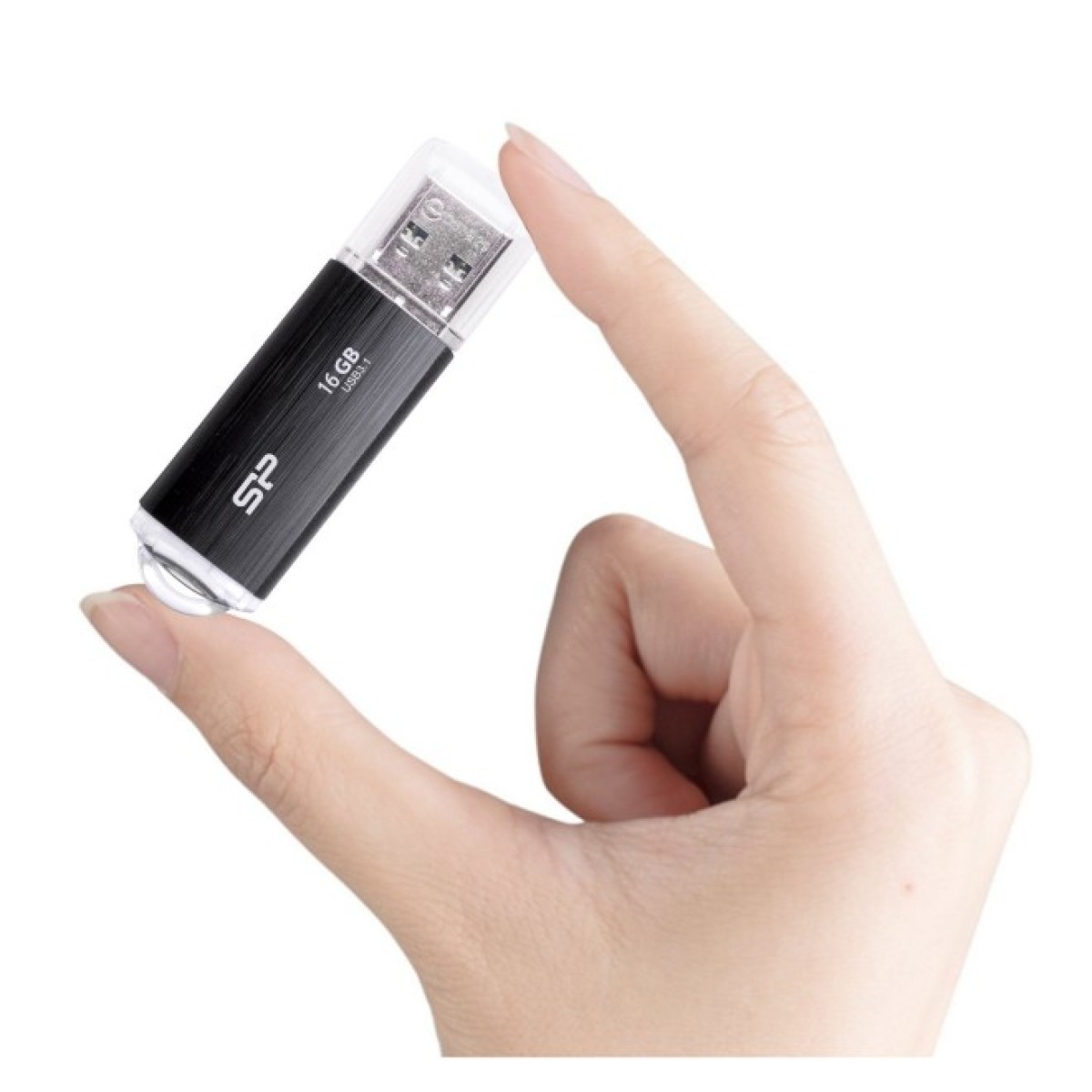 USB флеш накопитель Silicon Power 16GB Blaze B02 Black USB 3.0 (SP016GBUF3B02V1K) 98_98.jpg - фото 3