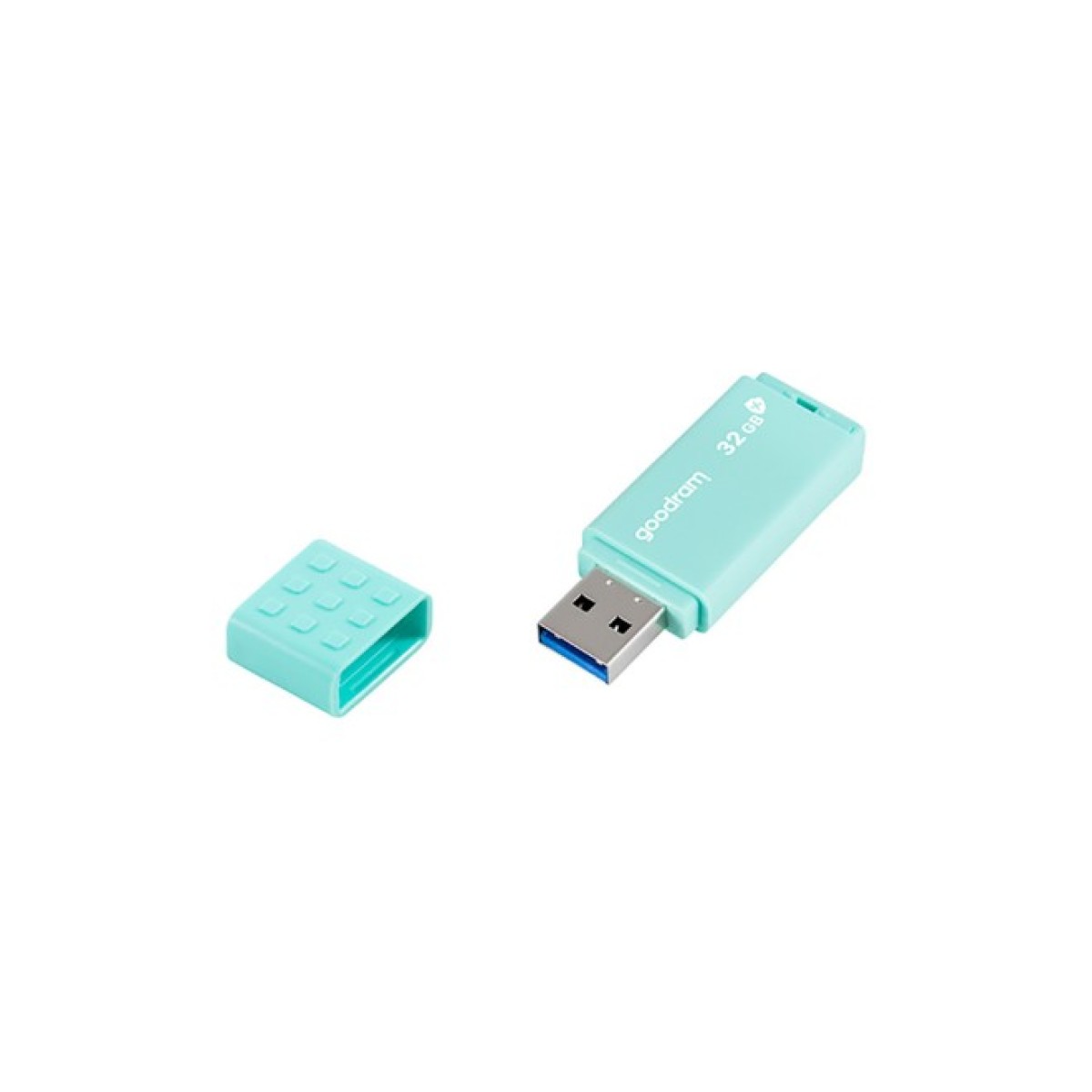 USB флеш накопичувач Goodram 32GB UME3 Care Green USB 3.2 (UME3-0320CRR11) 98_98.jpg - фото 1
