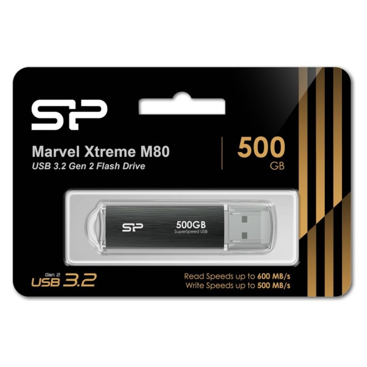 USB флеш накопитель Silicon Power 500 GB Silicon Marvel Xtreme M80 USB 3.2 (SP500GBUF3M80V1G) 98_98.jpg - фото 2