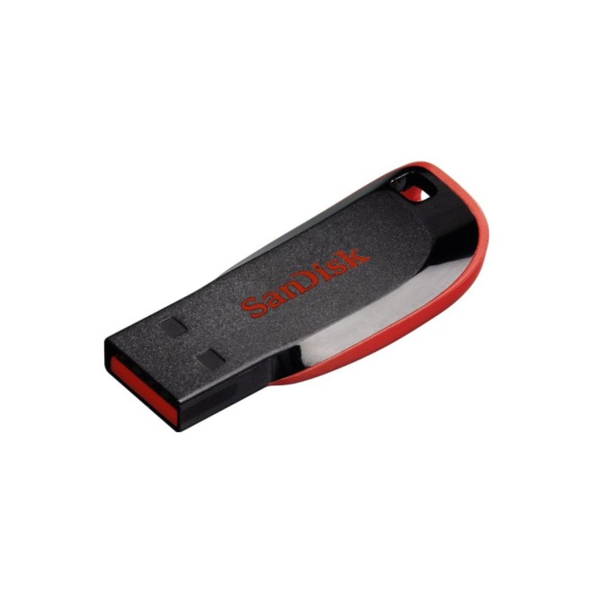 USB флеш накопичувач SanDisk 64GB Cruzer Blade Black/red USB 2.0 (SDCZ50-064G-B35) 98_98.jpg - фото 2