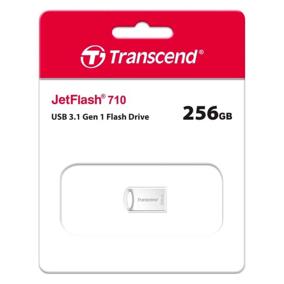 USB флеш накопичувач Transcend 256GB JetFlash 710 Silver USB 3.1 (TS256GJF710S) 98_98.jpg - фото 3