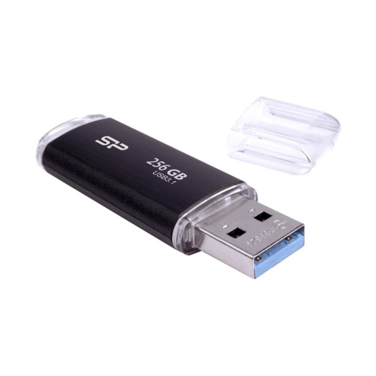 USB флеш накопитель Silicon Power 256GB Blaze b02 Black USB 3.0 (SP256GBUF3B02V1K) 98_98.jpg - фото 3
