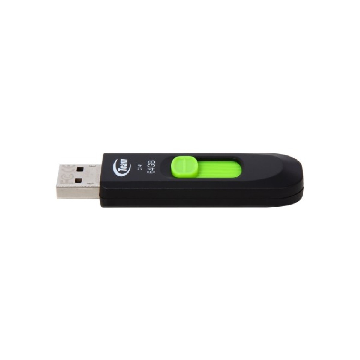 USB флеш накопичувач Team 64GB C141 Green USB 2.0 (TC14164GG01) 98_98.jpg - фото 4