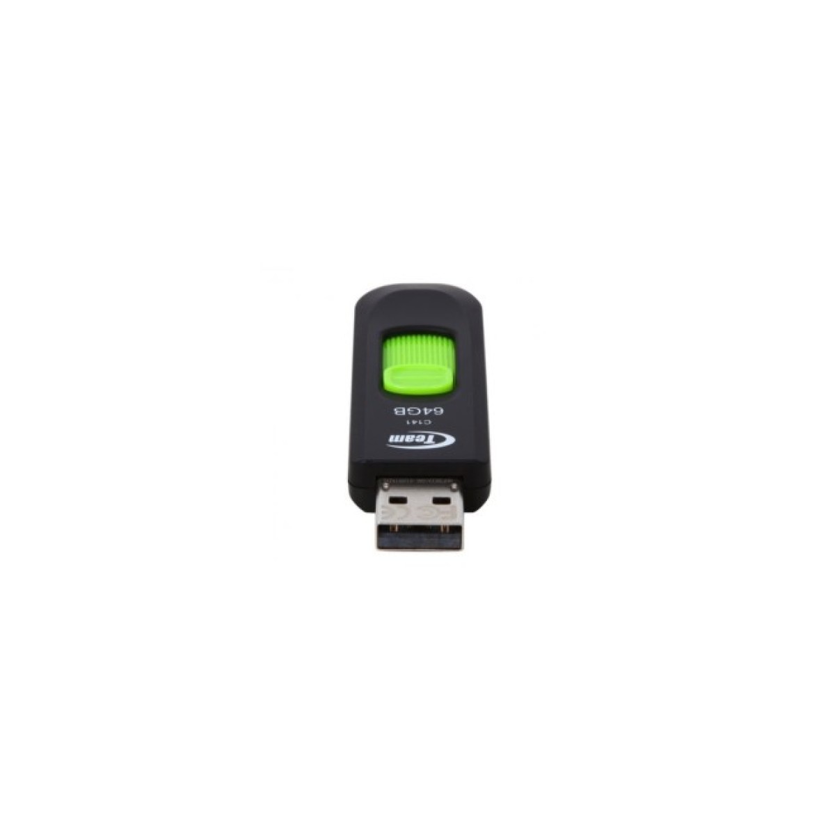 USB флеш накопичувач Team 64GB C141 Green USB 2.0 (TC14164GG01) 98_98.jpg - фото 5