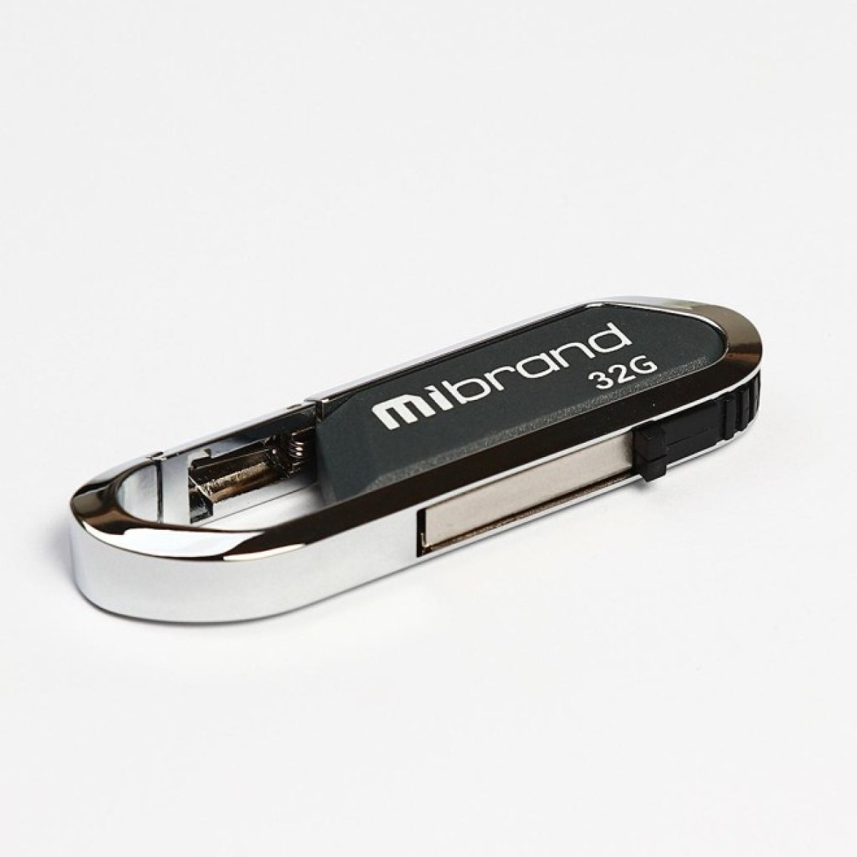 USB флеш накопитель Mibrand 32GB Aligator Grey USB 2.0 (MI2.0/AL32U7G) 256_256.jpg