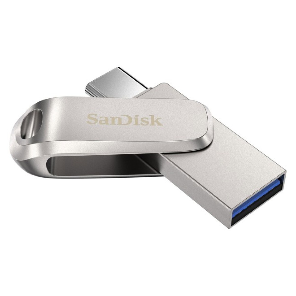 USB флеш накопичувач SanDisk 1TB Ultra Dual Luxe Silver USB 3.2/Type-C (SDDDC4-1T00-G46) 98_98.jpg - фото 1