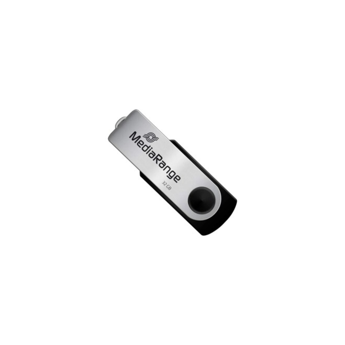 USB флеш накопичувач Mediarange 32GB Black/Silver USB 2.0 (MR911) 98_98.jpg - фото 1
