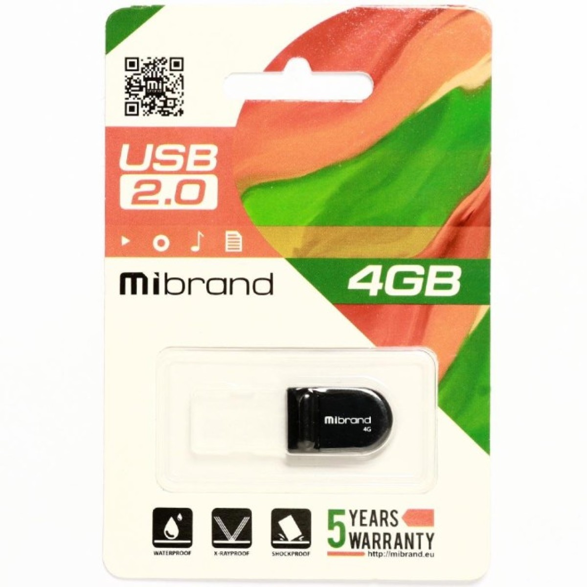 USB флеш накопичувач Mibrand 4GB Scorpio Black USB 2.0 (MI2.0/SC4M3B) 98_98.jpg - фото 2