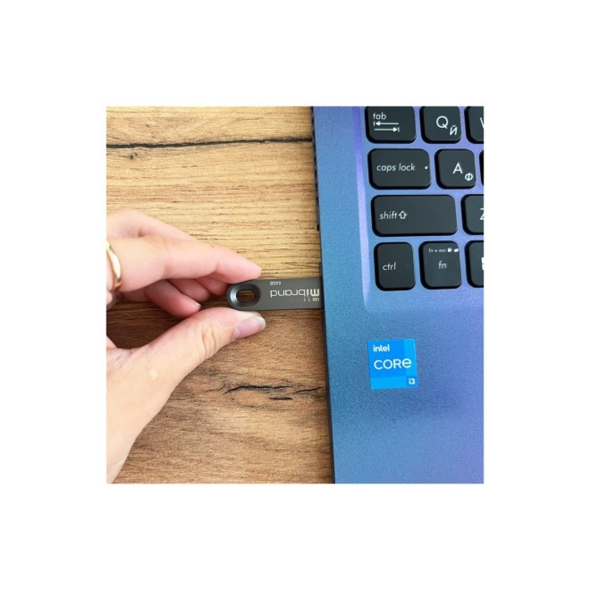 USB флеш накопитель Mibrand 64GB Eagle Grey USB 3.2 (MI3.2/EA64U10G) 98_98.jpg - фото 3