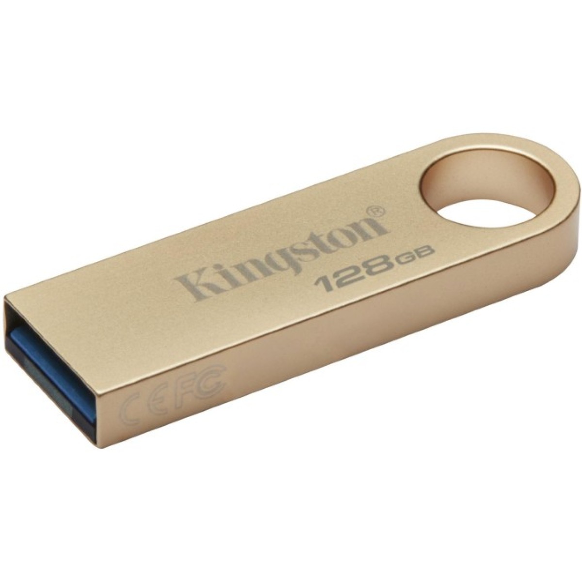 USB флеш накопичувач Kingston 128GB DataTraveler SE9 G3 Gold USB 3.2 (DTSE9G3/128GB) 98_98.jpg - фото 4