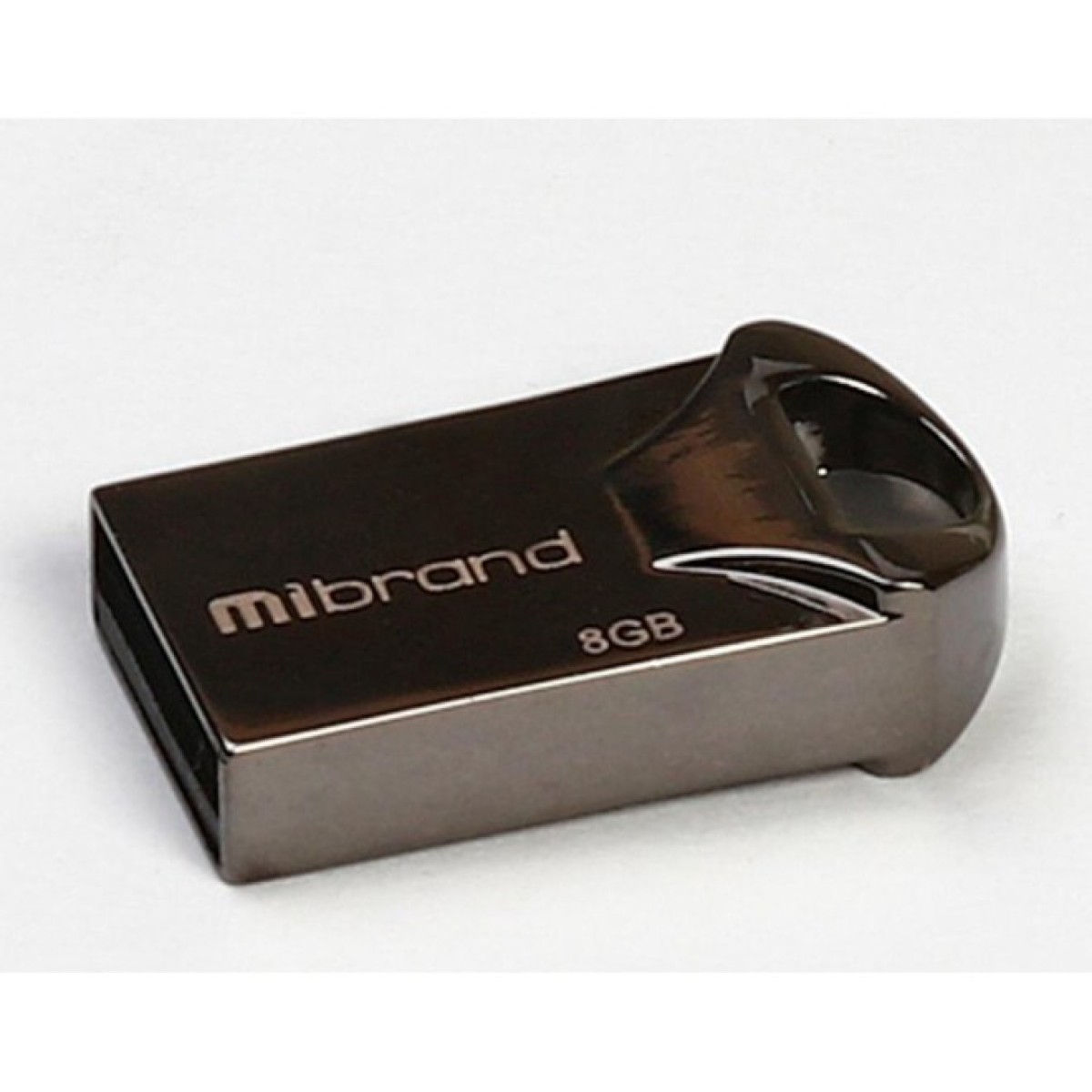 USB флеш накопичувач Mibrand 8GB Hawk Black USB 2.0 (MI2.0/HA8M1B) 98_98.jpg - фото 1