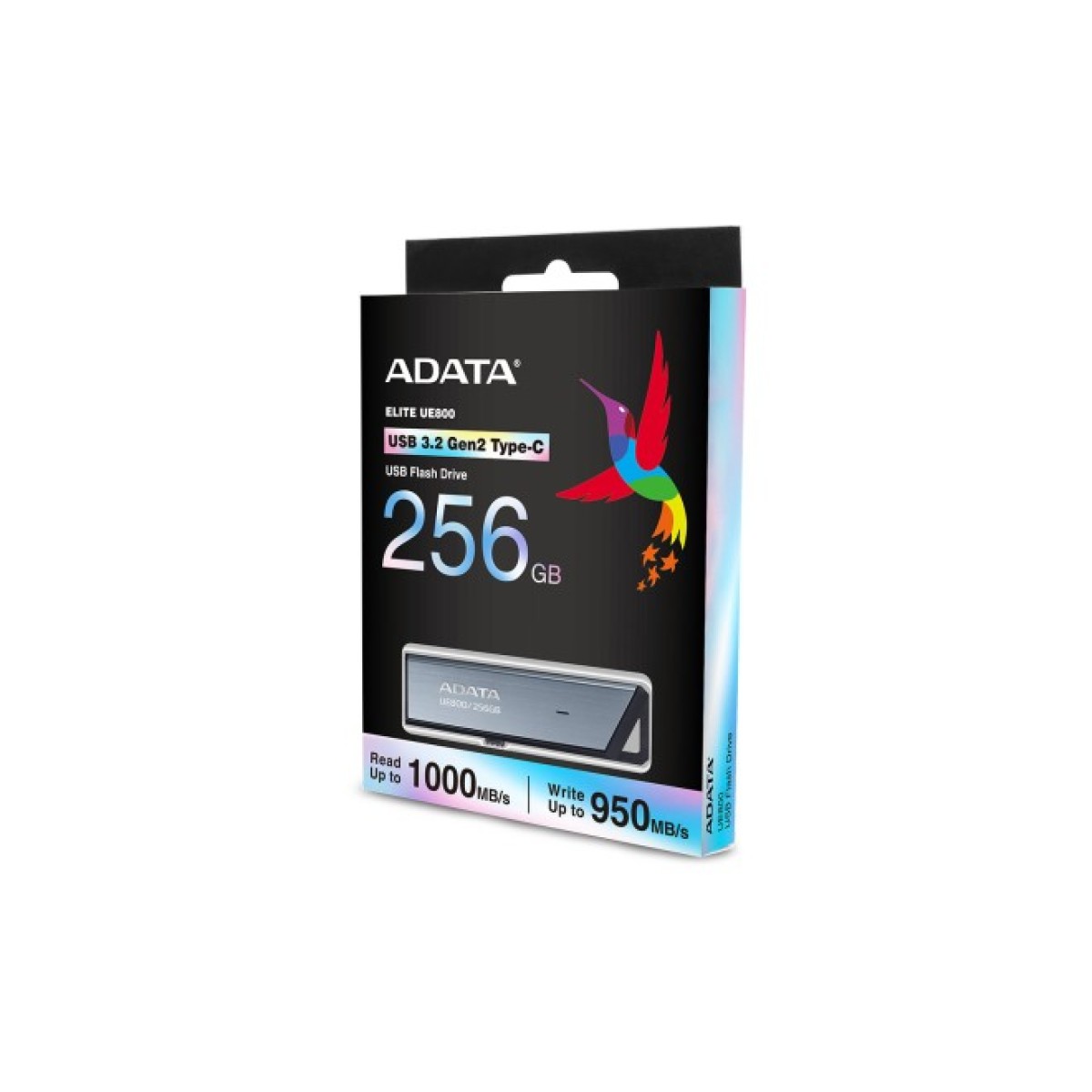 USB флеш накопичувач ADATA 256GB Elite UE800 Silver USB3.1 Type-C (AELI-UE800-256G-CSG) 98_98.jpg - фото 4