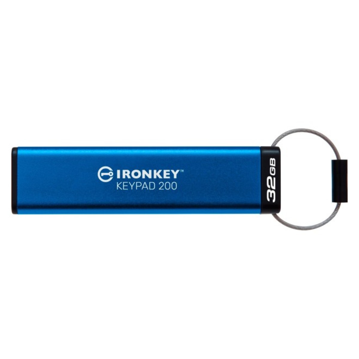 USB флеш накопичувач Kingston 32GB IronKey Keypad 200 AES-256 Encrypted Blue USB 3.2 (IKKP200/32GB) 98_98.jpg - фото 7