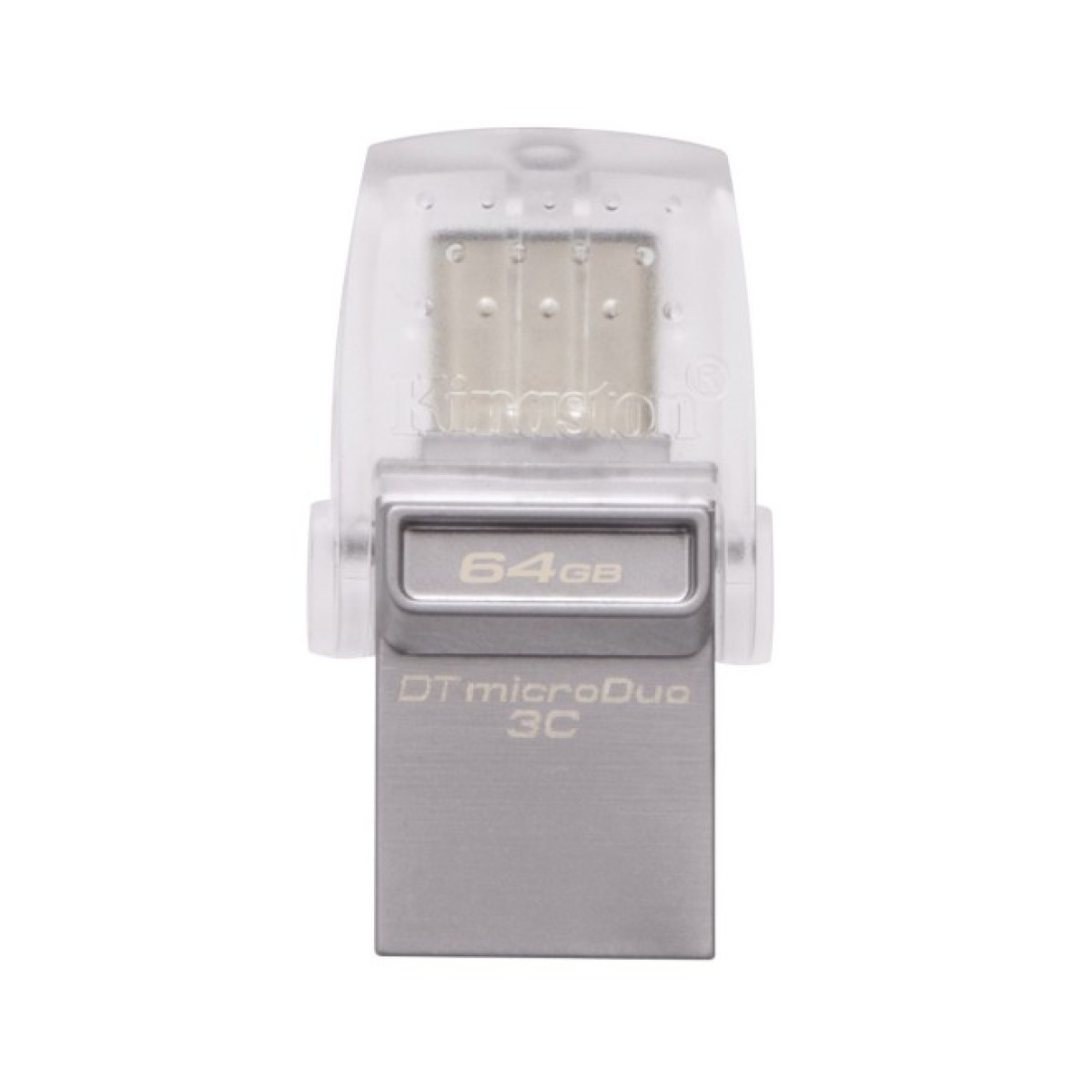 USB флеш накопитель Kingston 64GB DataTraveler microDuo 3C USB 3.1 (DTDUO3C/64GB) 256_256.jpg