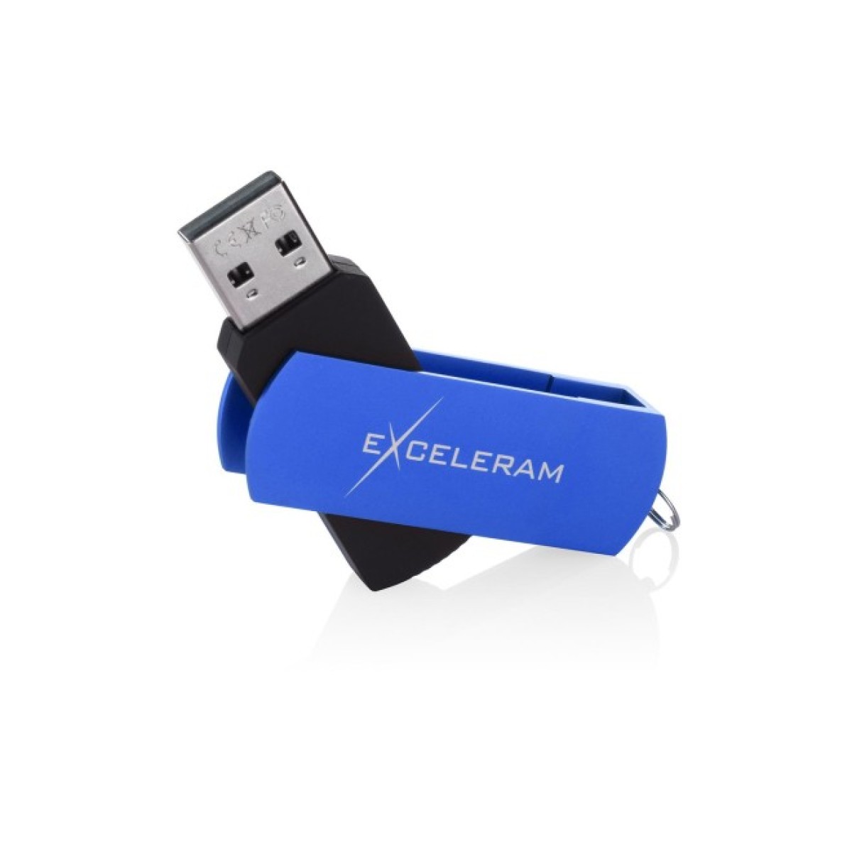USB флеш накопитель eXceleram 64GB P2 Series Blue/Black USB 2.0 (EXP2U2BLB64) 98_98.jpg - фото 5