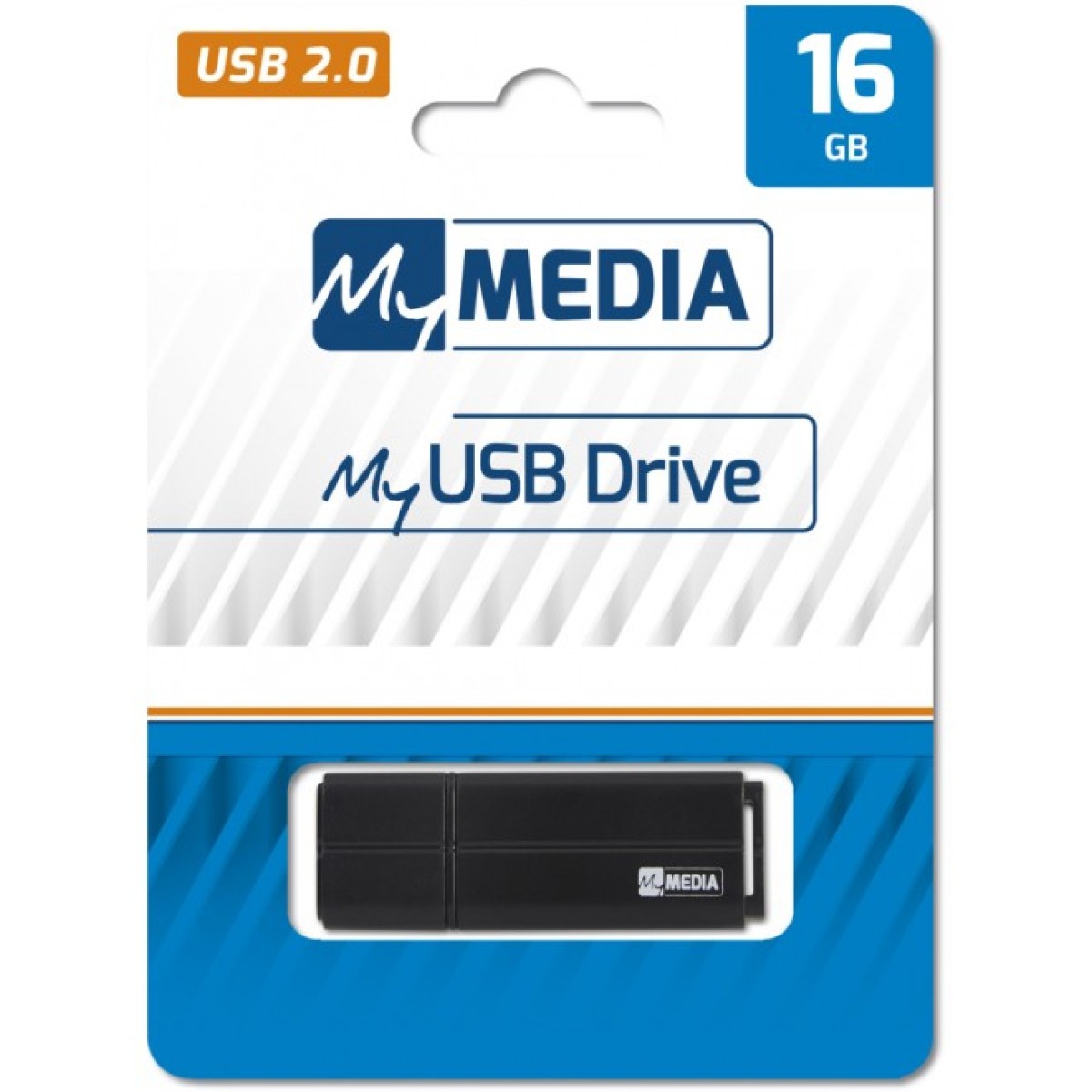 USB флеш накопичувач Verbatim 16GB MyMedia Black USB 2.0 (69261) 98_98.jpg - фото 4