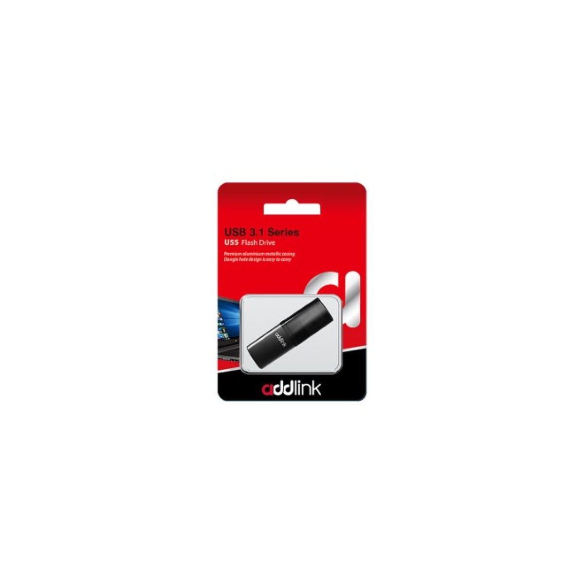 USB флеш накопичувач AddLink 128GB U55 USB 3.1 (ad128GBU55B3) 98_98.jpg - фото 2