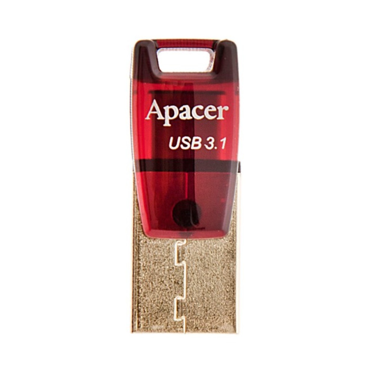 USB флеш накопитель Apacer 32GB AH180 Red Type-C Dual USB 3.1 (AP32GAH180R-1) 256_256.jpg