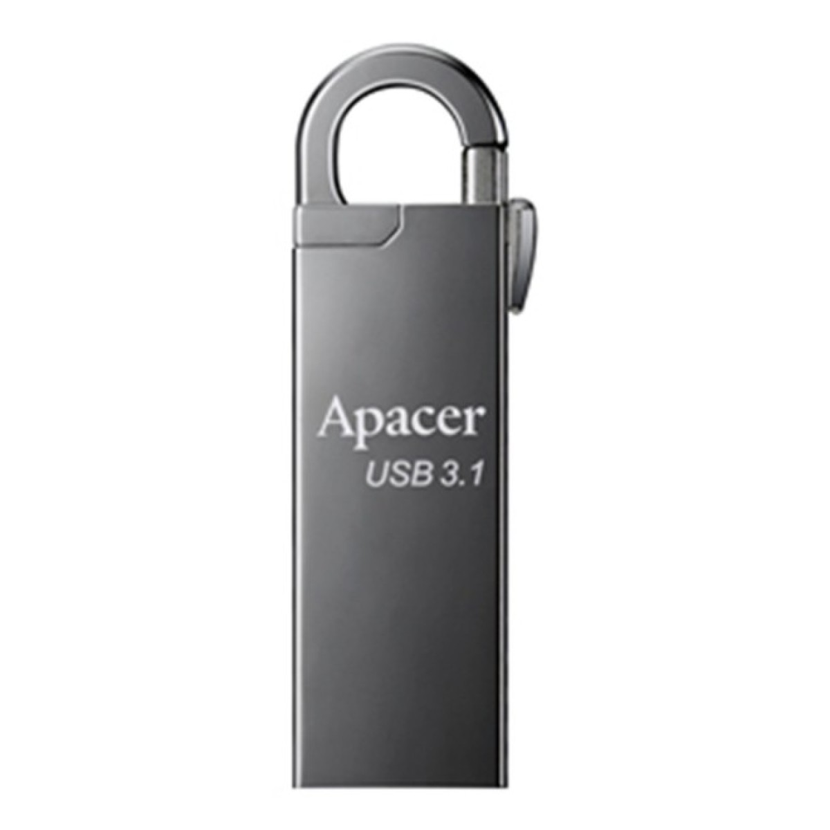 USB флеш накопитель Apacer 64GB AH15A Ashy USB 3.1 (AP64GAH15AA-1) 256_256.jpg