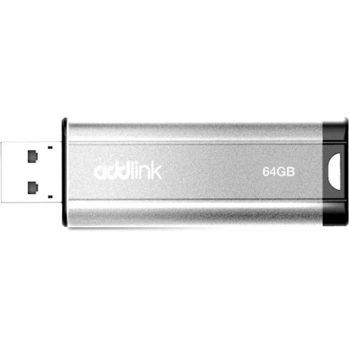 USB флеш накопичувач AddLink 64GB U25 Silver USB 2.0 (ad64GBU25S2) 98_98.jpg - фото 1