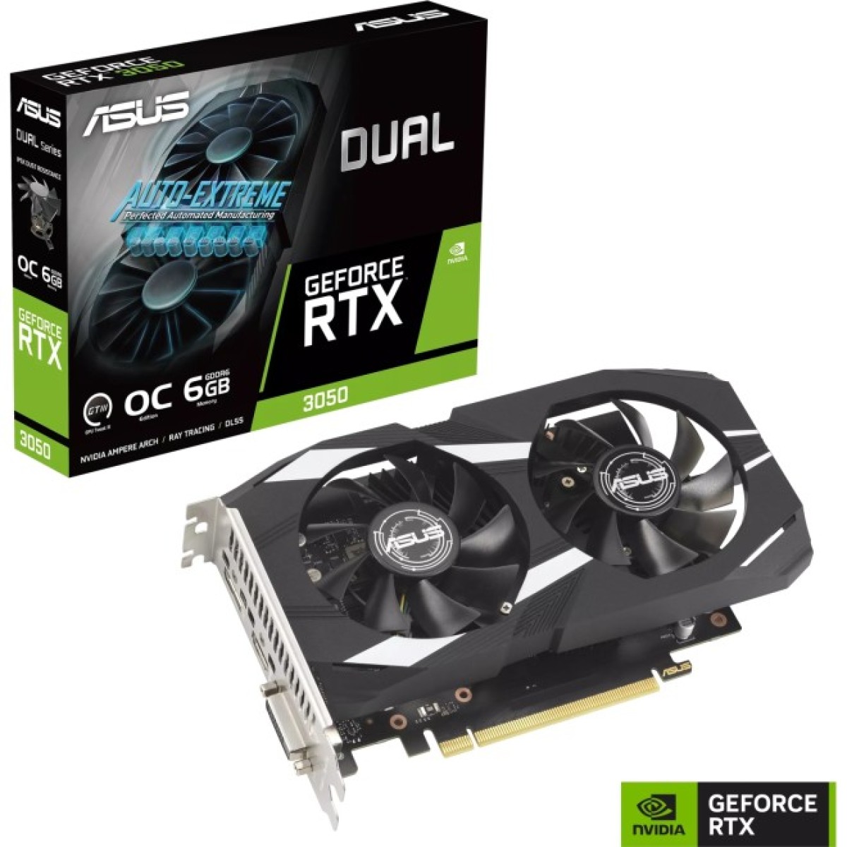 Видеокарта ASUS GeForce RTX3050 6Gb DUAL OC (DUAL-RTX3050-O6G) 98_98.jpg - фото 6