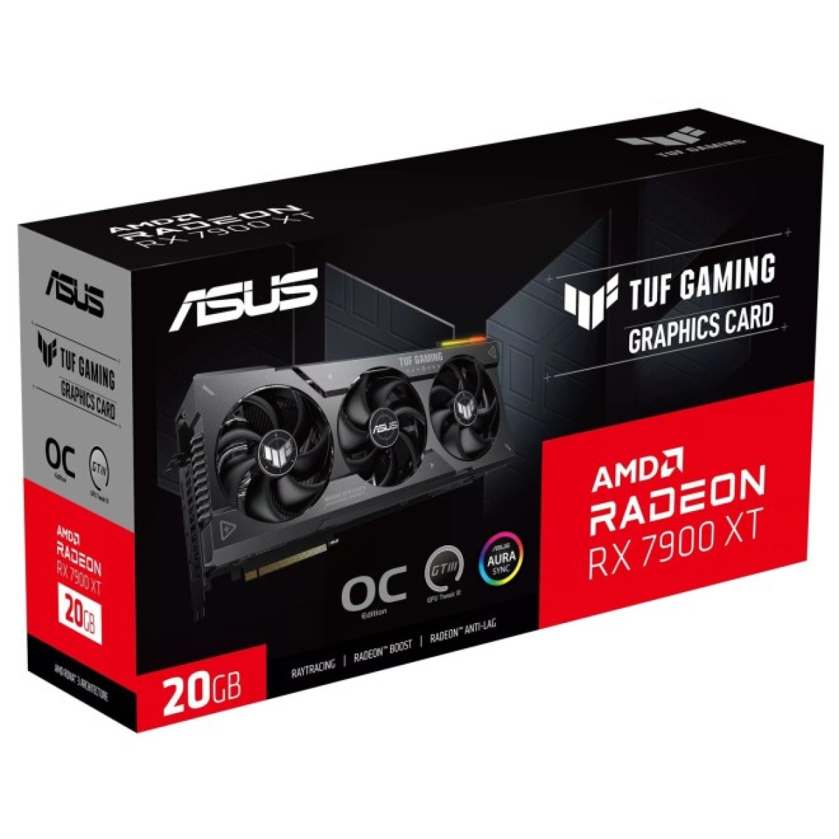 Відеокарта ASUS Radeon RX 7900 XT 20Gb TUF OC GAMING (TUF-RX7900XT-O20G-GAMING) 98_98.jpg - фото 3