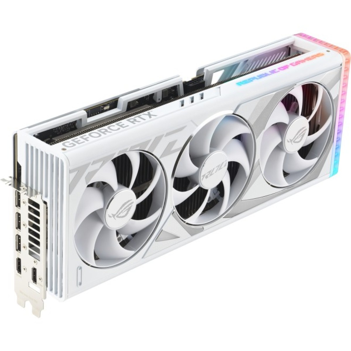 Відеокарта ASUS GeForce RTX4090 24GB ROG STRIX WHITE OC (ROG-STRIX-RTX4090-O24G-WHITE) 98_98.jpg - фото 2