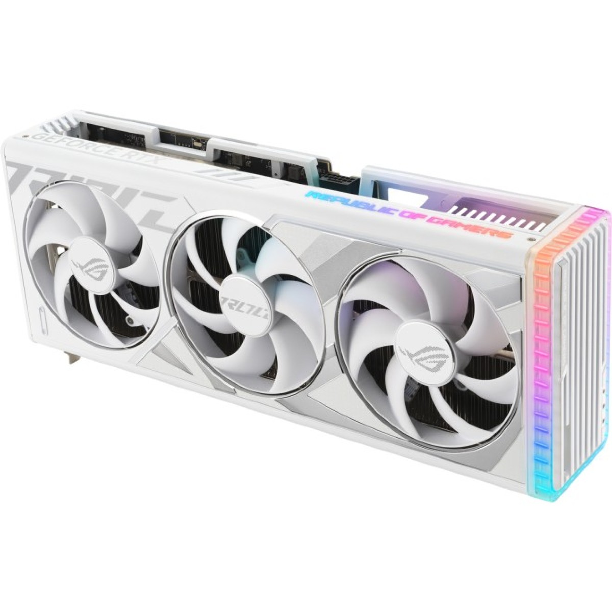 Видеокарта ASUS GeForce RTX4090 24GB ROG STRIX WHITE OC (ROG-STRIX-RTX4090-O24G-WHITE) 98_98.jpg - фото 3