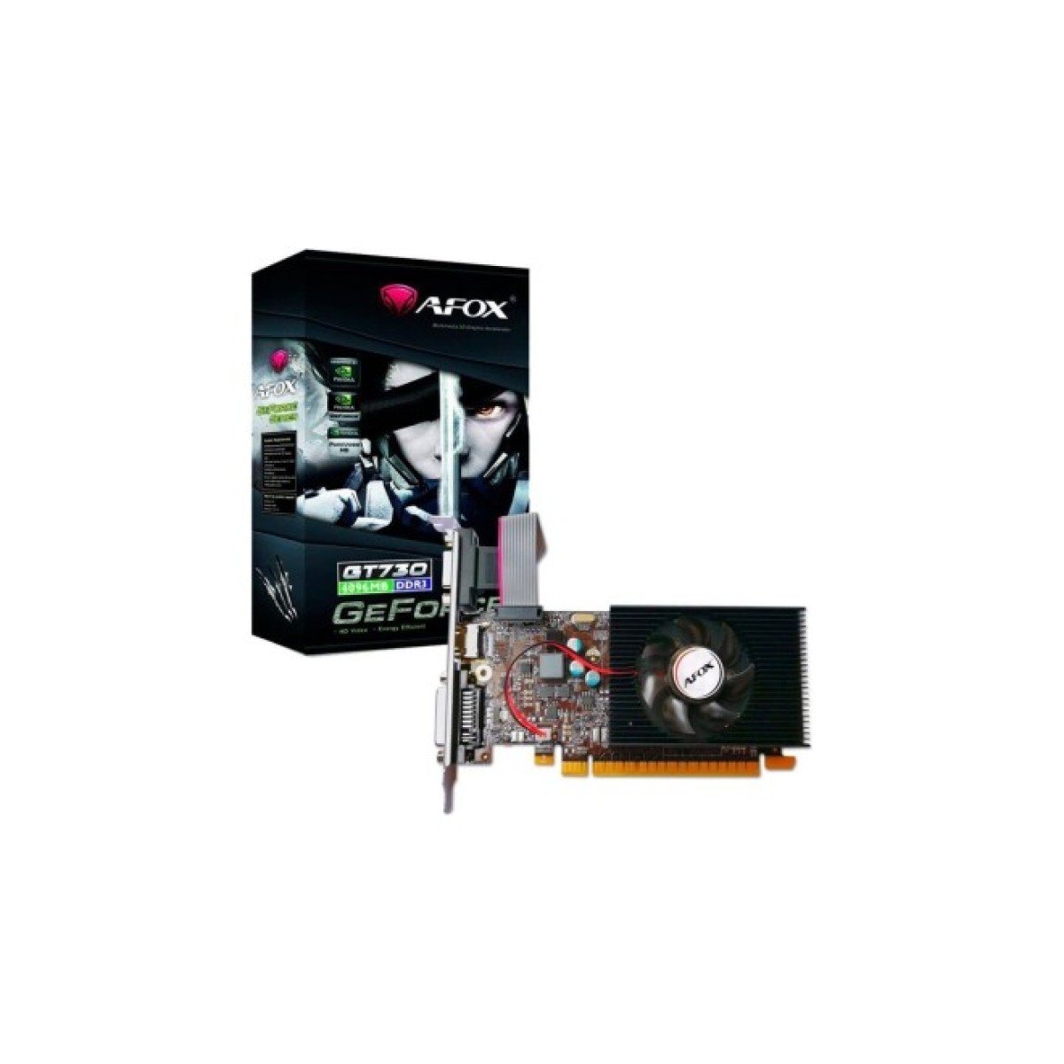 Відеокарта GeForce GT730 4Gb Afox (AF730-4096D3L6) 98_98.jpg - фото 2