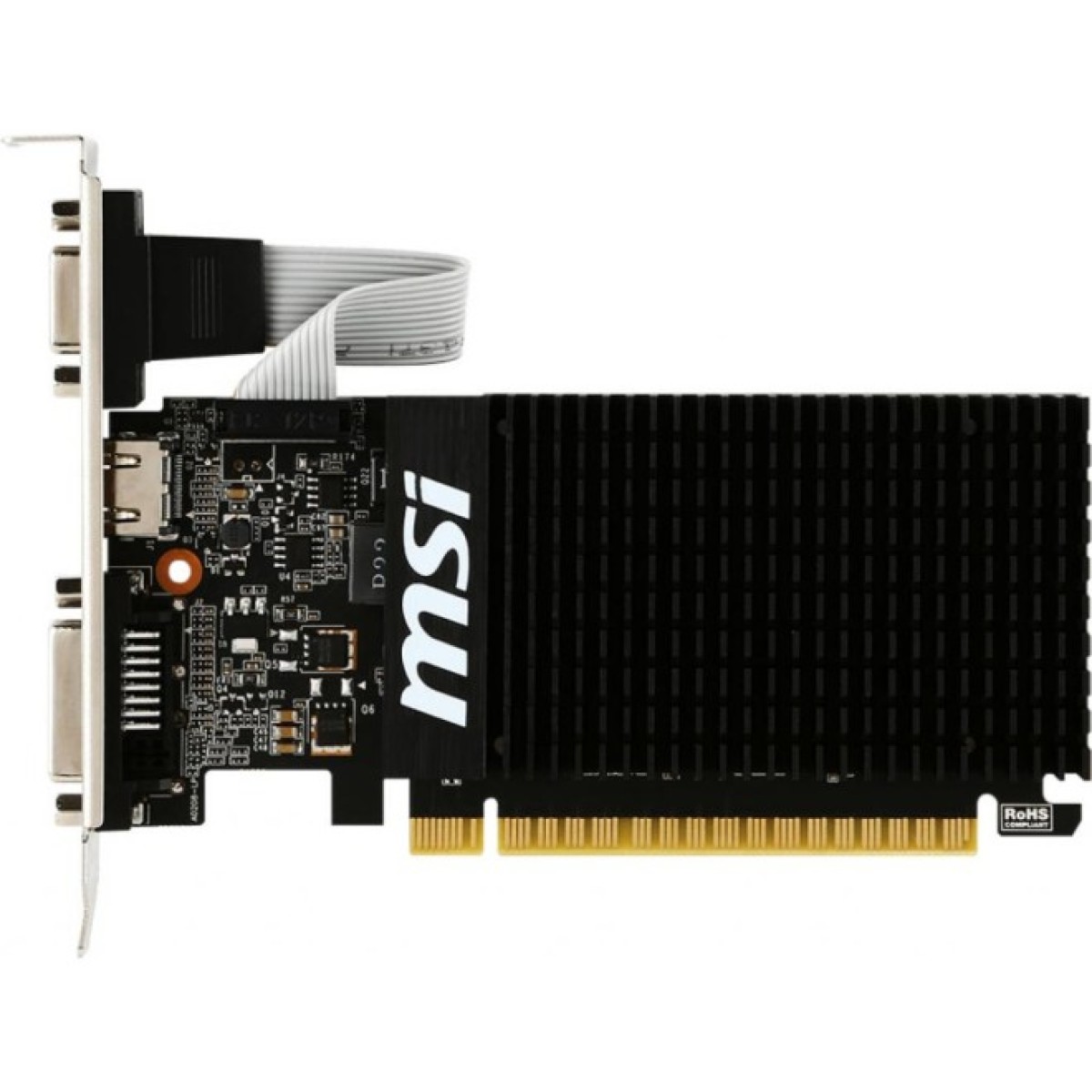 Відеокарта GeForce GT710 2048Mb MSI (GT 710 2GD3H LP) 98_98.jpg - фото 3