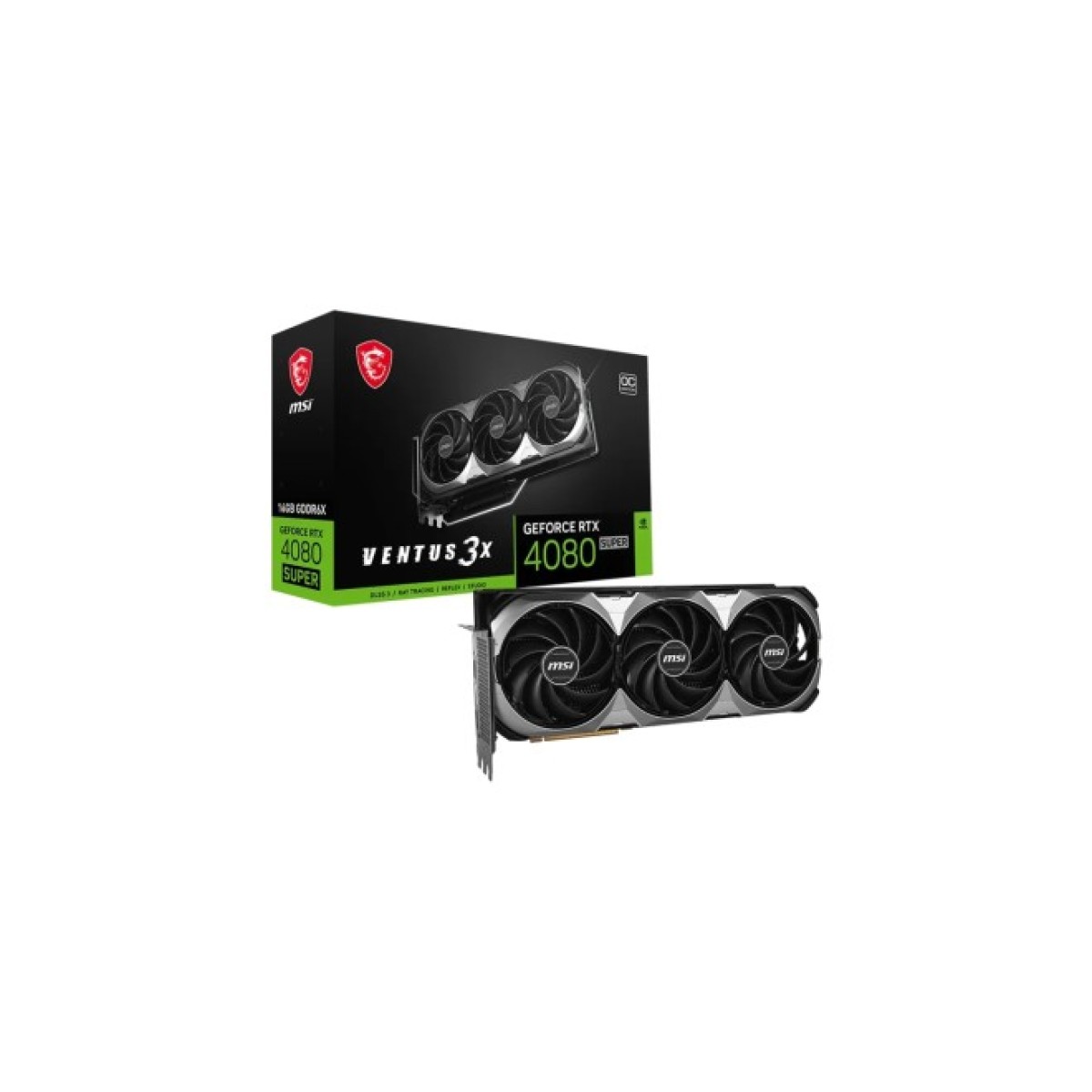 Видеокарта MSI GeForce RTX4080 SUPER 16GB VENTUS 3X OC (RTX 4080 SUPER 16G VENTUS 3X OC) 98_98.jpg - фото 6