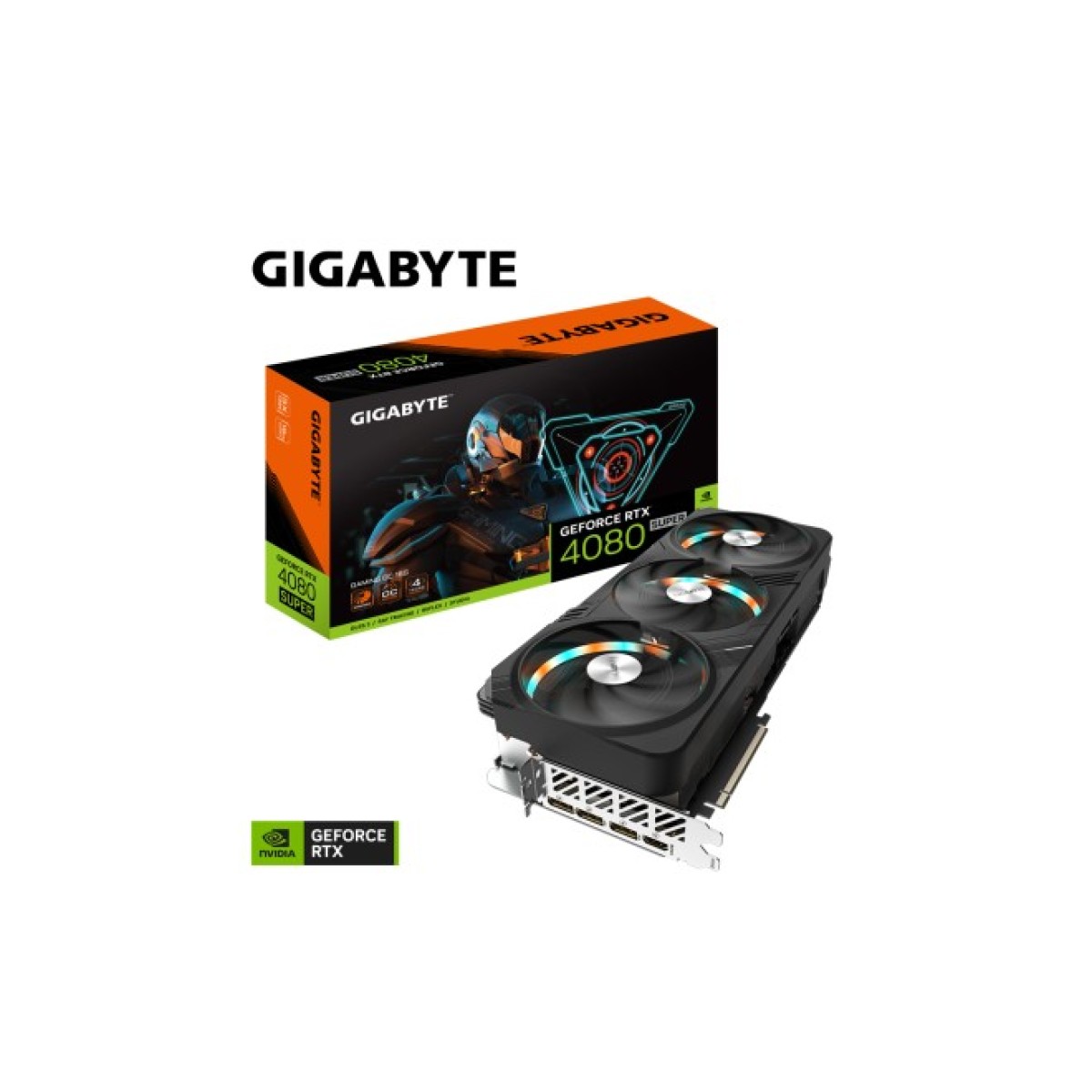 Видеокарта GIGABYTE GeForce RTX4080 SUPER 16Gb GAMING OC (GV-N408SGAMING OC-16GD) 98_98.jpg - фото 2
