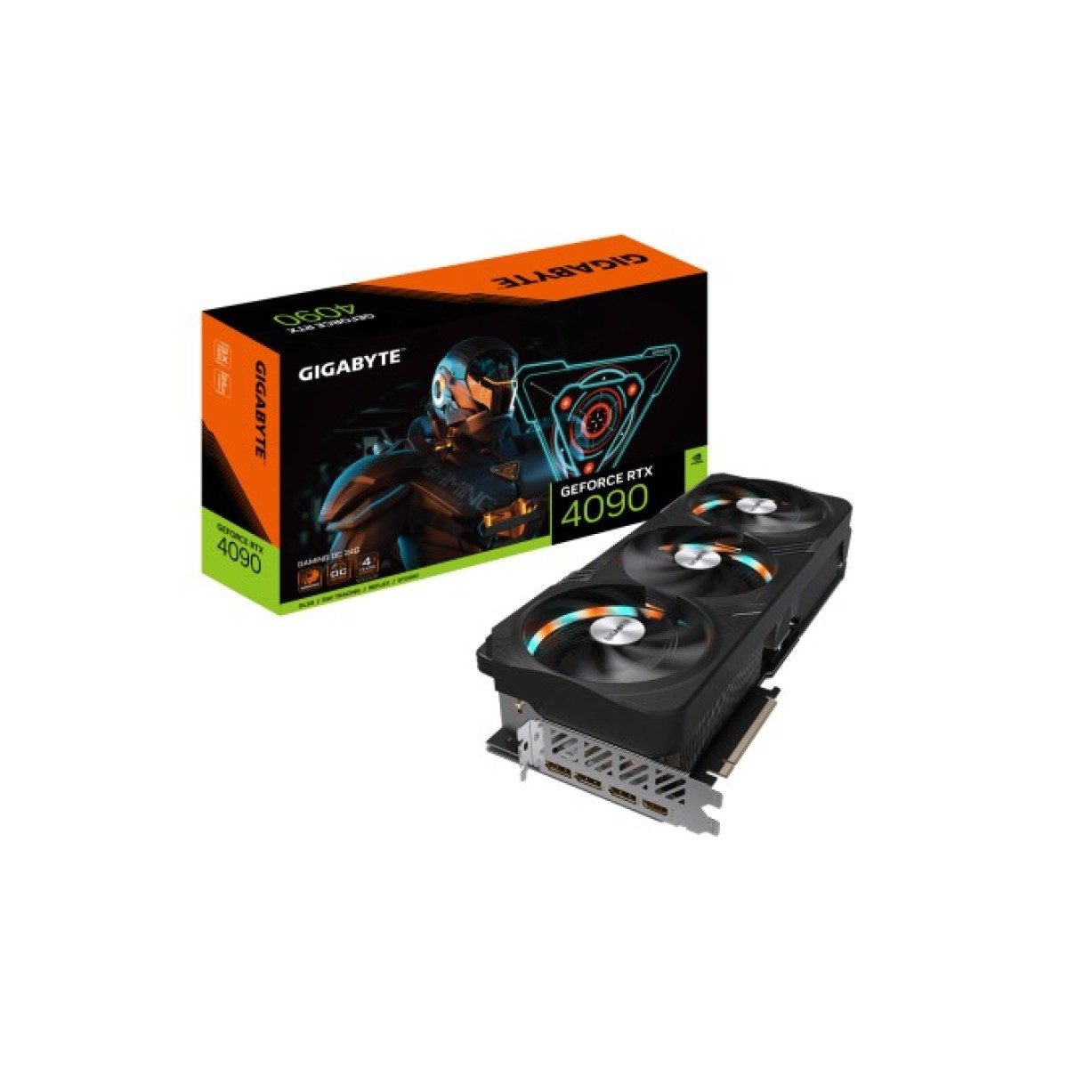Видеокарта GIGABYTE GeForce RTX4090 24GB GAMING OC (GV-N4090GAMING OC-24GD) 98_98.jpg - фото 6