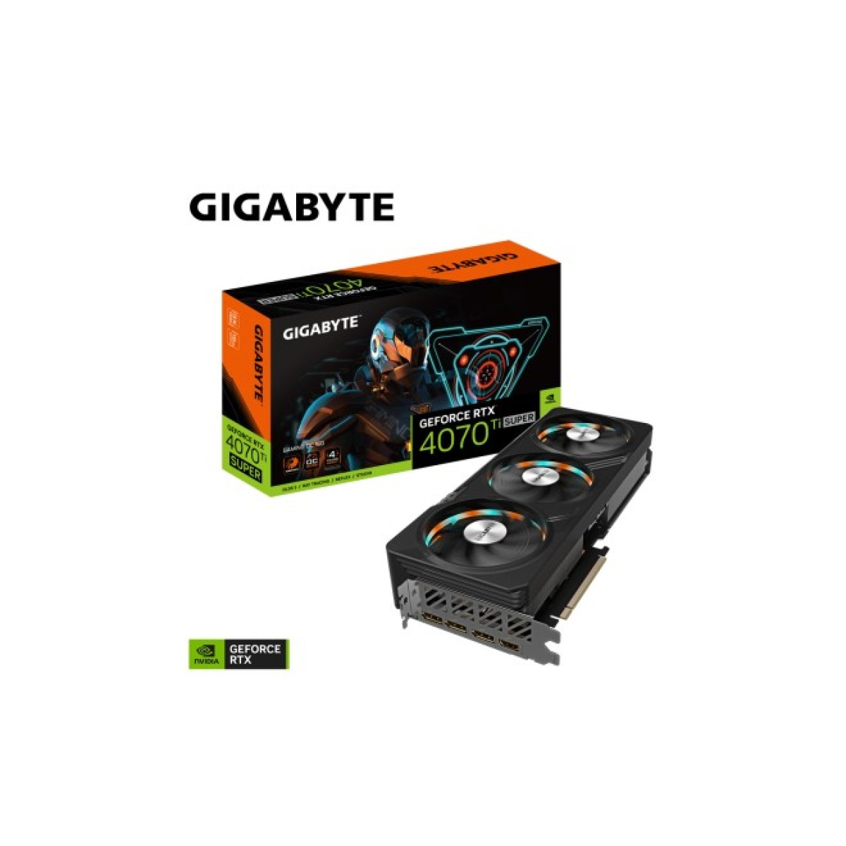 Видеокарта GIGABYTE GeForce RTX4070Ti SUPER 16Gb GAMING OC (GV-N407TSGAMING OC-16GD) 98_98.jpg - фото 9