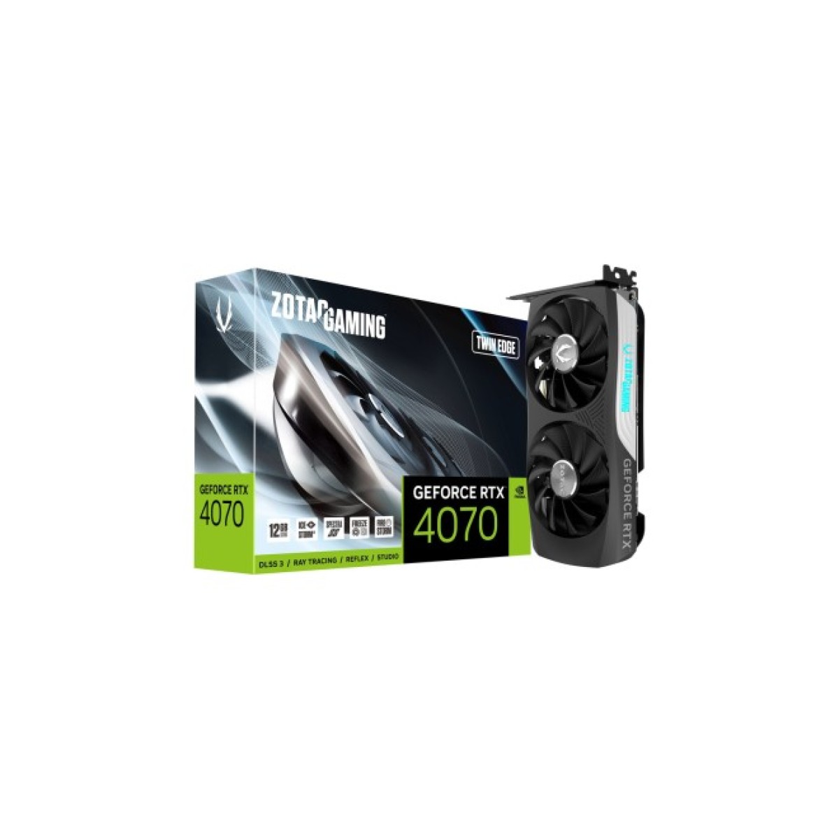 Видеокарта Zotac GeForce RTX4070 12Gb Twin Edge (ZT-D40700E-10M) 98_98.jpg - фото 3