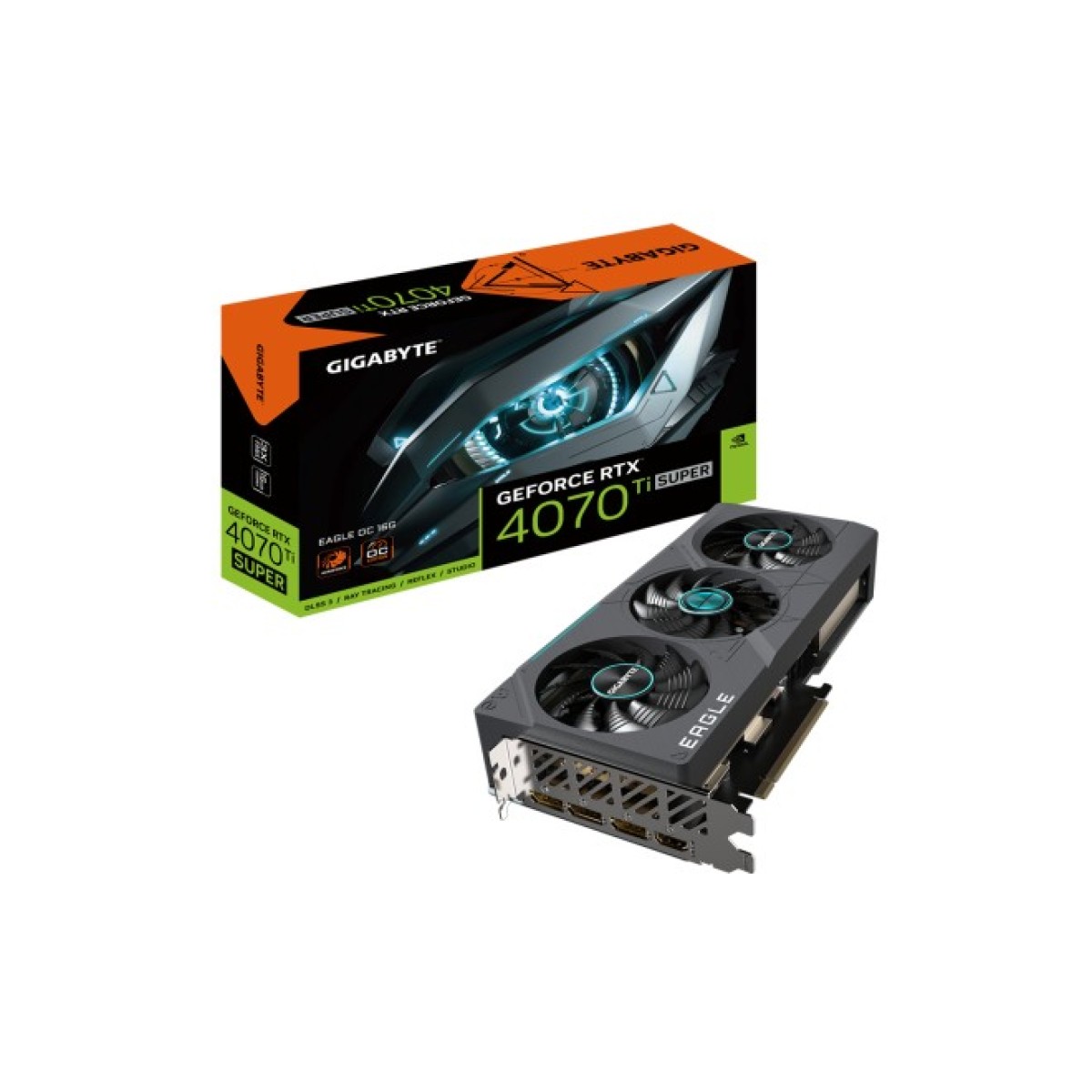 Видеокарта GIGABYTE GeForce RTX4070Ti SUPER 16Gb EAGLE OC (GV-N407TSEAGLE OC-16GD) 98_98.jpg - фото 8