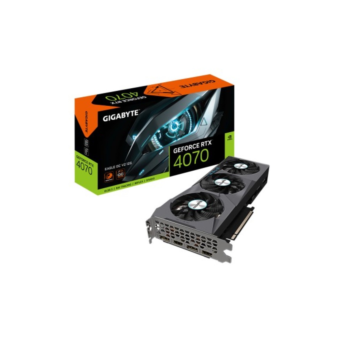 Видеокарта GIGABYTE GeForce RTX4070 12Gb EAGLE OC V2 (GV-N4070EAGLE OCV2-12GD) 98_98.jpg - фото 7