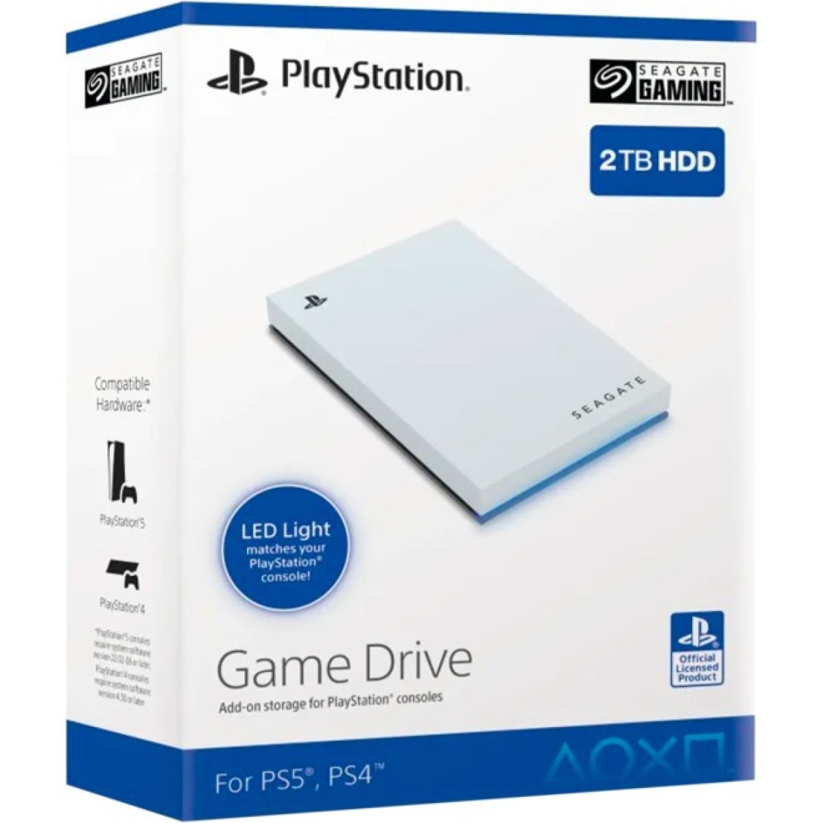 Зовнішній жорсткий диск 2.5" 2TB Game Drive for PlayStation 5 Seagate (STLV2000201) 98_98.jpg - фото 8