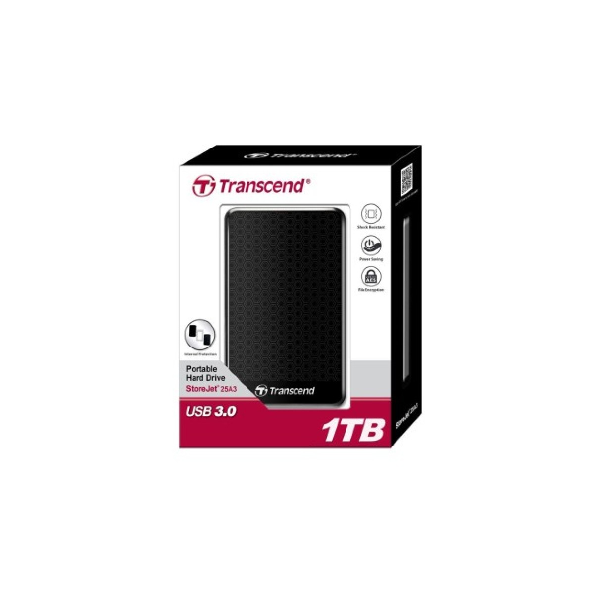 Зовнішній жорсткий диск 2.5" 1TB Transcend (TS1TSJ25A3K) 98_98.jpg - фото 3