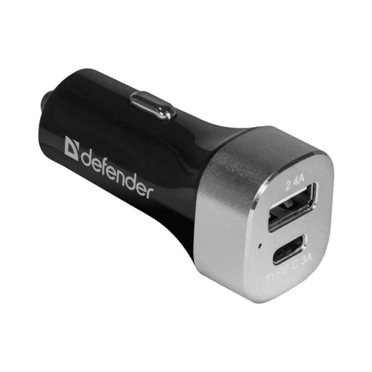 Зарядное устройство Defender UCG-01 авто, 1 порт USB + TypeC, 5V / 5.4A (83569) 256_256.jpg