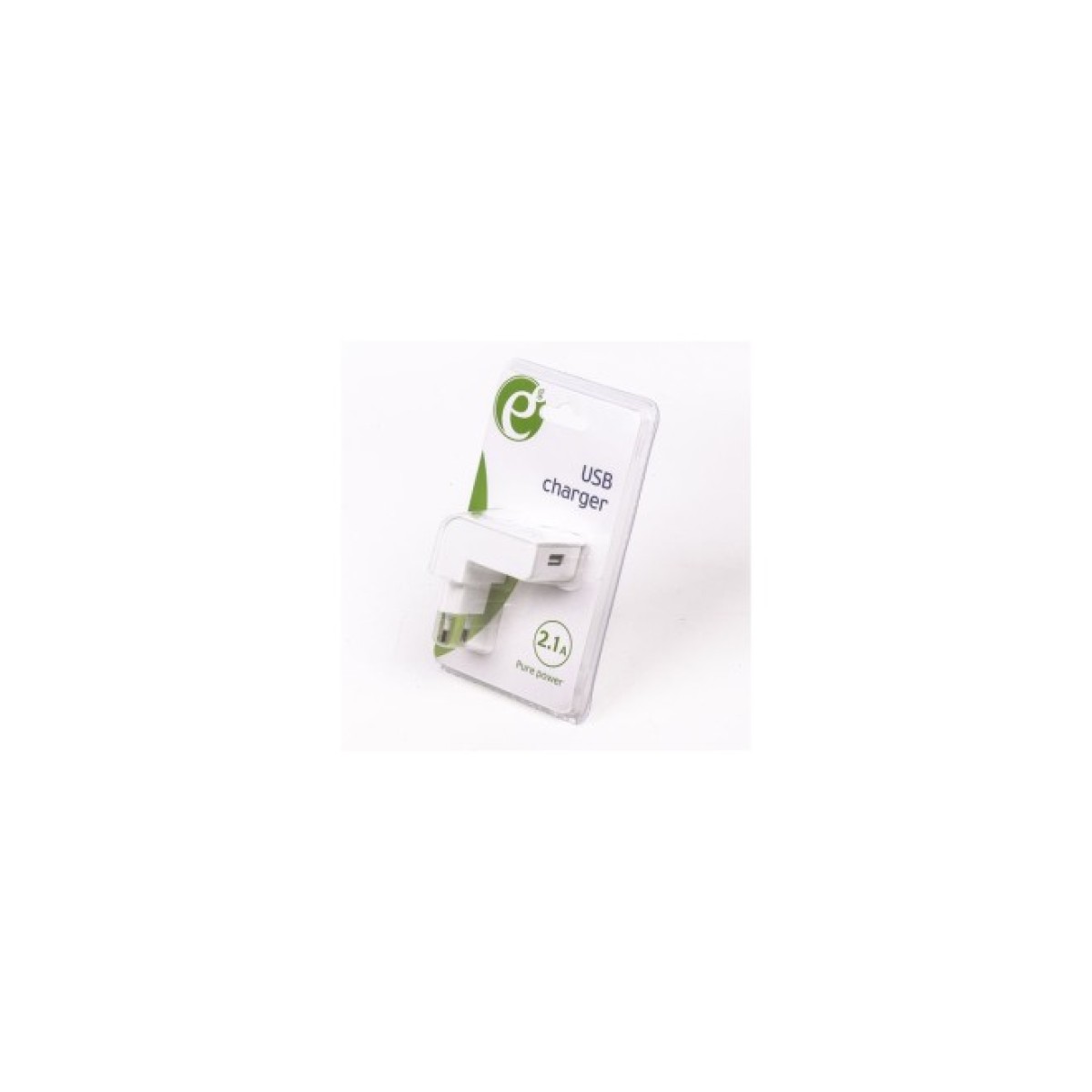 Зарядний пристрій EnerGenie USB 2.1A white (EG-UC2A-02-W) 98_98.jpg - фото 2