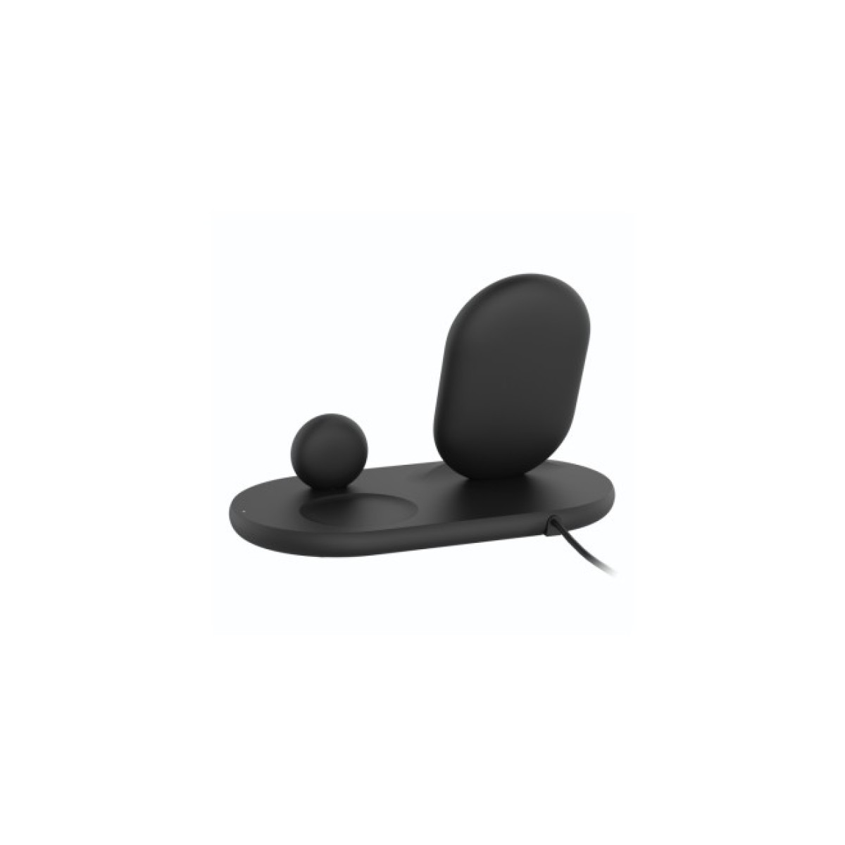 Зарядний пристрій Belkin 3-in-1 Wireless Pad/Stand/Apple Watch, black (WIZ001VFBK) 98_98.jpg - фото 5