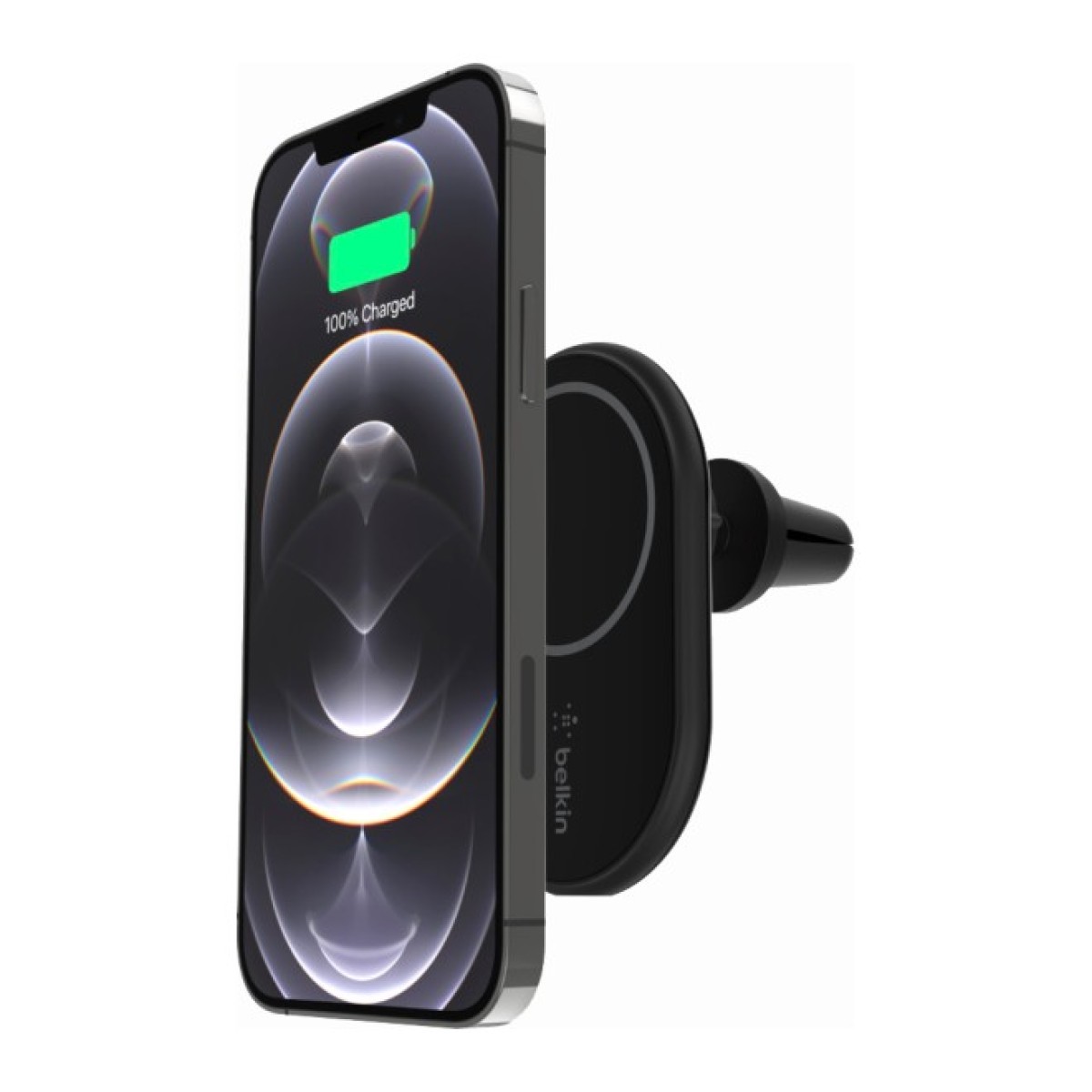 Зарядний пристрій Belkin Car Mount Magnetic Charging Qi, black (WIC004BTBK-NC) 98_98.jpg - фото 4