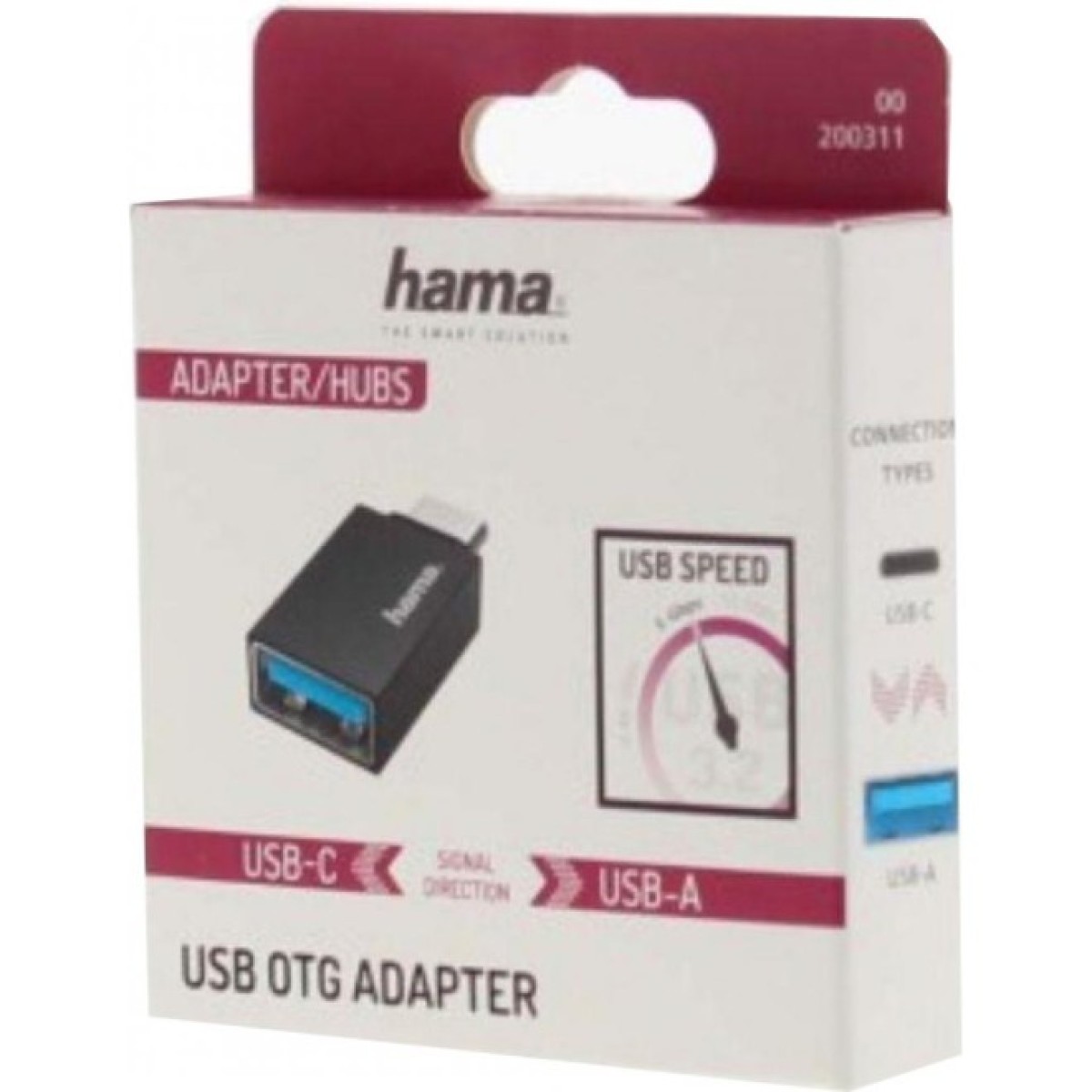 Дата кабель OTG USB 3.2 AF to Type-C Hama (00200311) 98_98.jpg - фото 2
