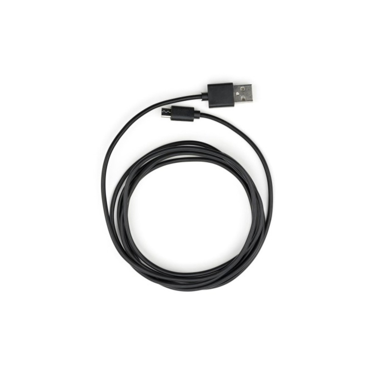 Дата кабель USB 2.0 AM to Micro 5P PVC 1.8m black Vinga (VCPDCM1.8BK) 98_98.jpg - фото 1